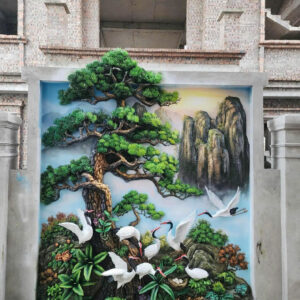 Phù điêu tranh tường