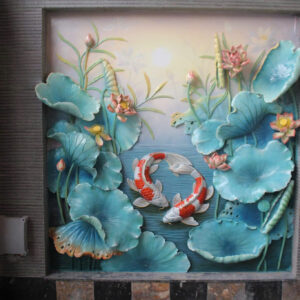 Phù điêu tranh tường