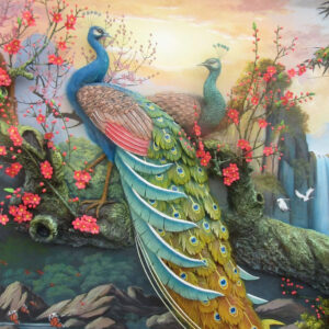 Phù điêu tranh tường