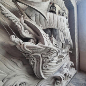 Phù điêu tranh tường