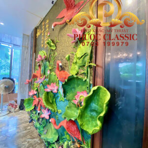 Phù điêu tranh tường