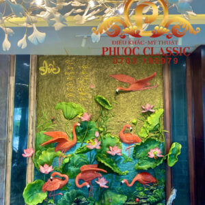 Phù điêu tranh tường