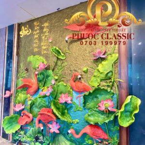 Phù điêu tranh tường