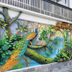 Phù điêu tranh tường