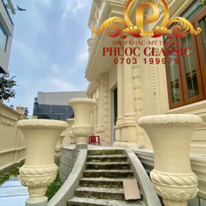 Phun sơn đá hạt cao cấp