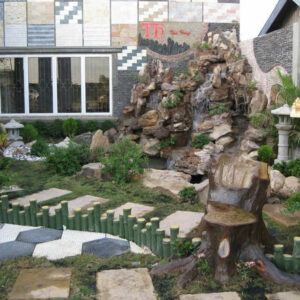 Hồ cá koi non bộ