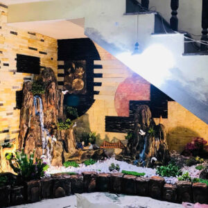 Hồ cá koi non bộ