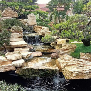 Hồ cá koi non bộ