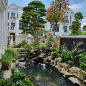 Hồ cá koi non bộ