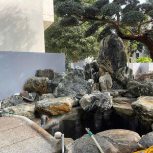 Hồ cá koi non bộ