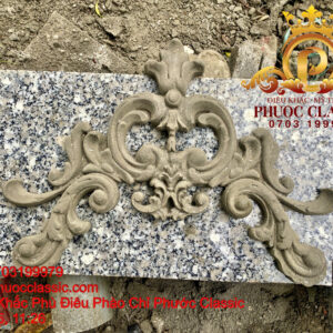 Phù điêu hoa văn mặt tiền