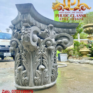 Phù điêu đầu cột