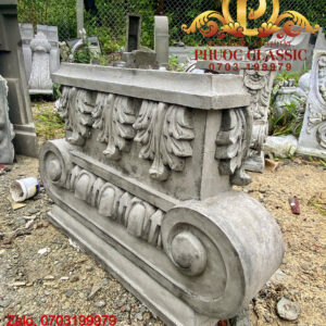 Phù điêu đầu cột