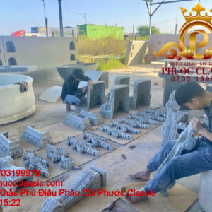 Phù điêu con sơn