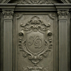 Phù điêu xi măng mặt tiền