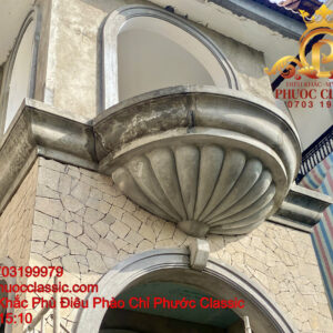 Phào chỉ xi măng mặt tiền