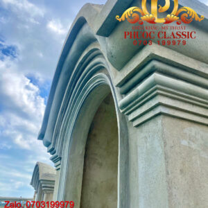 Phào chỉ xi măng mặt tiền