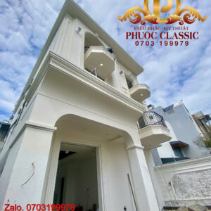 Phào chỉ xi măng mặt tiền