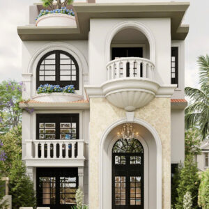 Phào chỉ xi măng mặt tiền