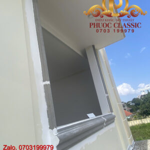 Phào chỉ xi măng mặt tiền