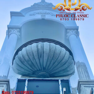 Phào chỉ xi măng mặt tiền