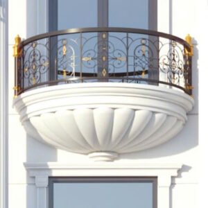 Phào chỉ xi măng mặt tiền