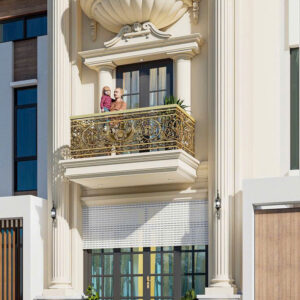 Phào chỉ xi măng mặt tiền