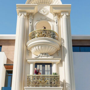 Phào chỉ xi măng mặt tiền