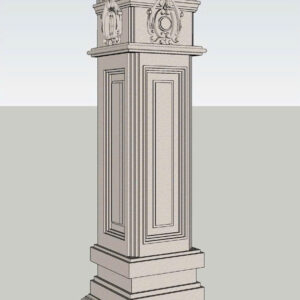 Phào chỉ xi măng mặt tiền