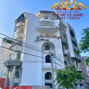 Phào chỉ xi măng mặt tiền