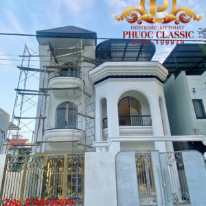 Phào chỉ xi măng mặt tiền