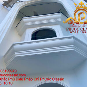 Phào chỉ xi măng mặt tiền