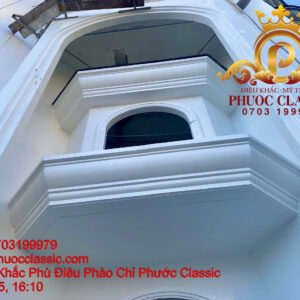 Phào chỉ xi măng mặt tiền