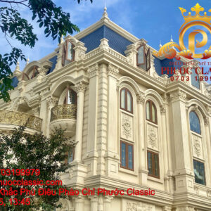 Phào chỉ xi măng mặt tiền