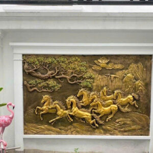 Phù điêu tranh tường