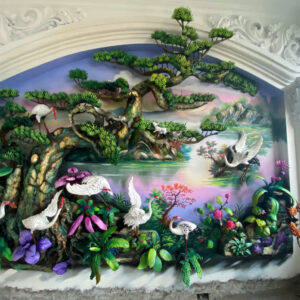 Phù điêu tranh tường