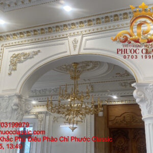 Phào chỉ thạch cao nội thất