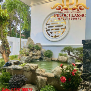 Hồ cá koi non bộ