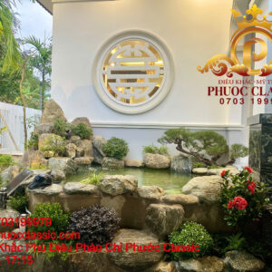 Hồ cá koi non bộ