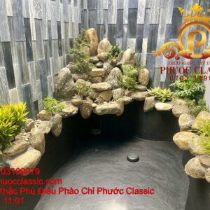 Hồ cá koi non bộ