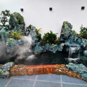 Hồ cá koi non bộ