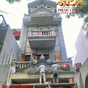 Phào chỉ xi măng grc