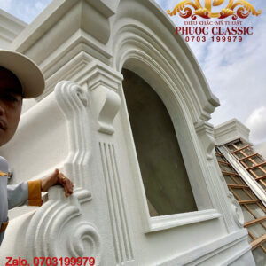 Phào chỉ xi măng grc